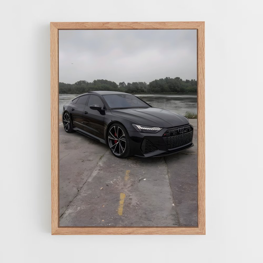 Poster Audi RS5 Noir (vue 4)